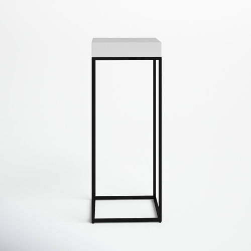 Joss & Main Lily Square Pedestal Marble Plant Stand & Reviews Wayfair